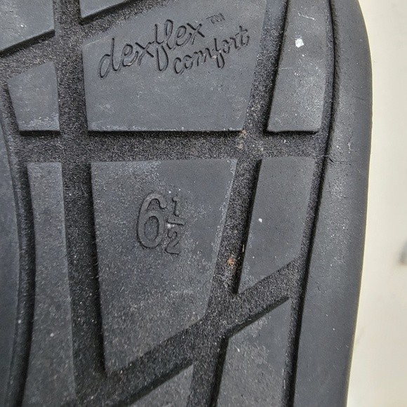 Dexflex Sport Women's Black Ballet Flat Patent Toe Mesh Shoes Size 6.5. - Picture 6 of 6